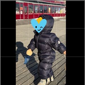 Original moncler toddler snowsuit (18-24 months)